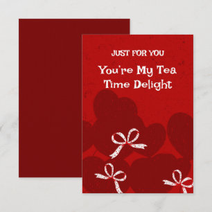 Jij bent mijn Tea Time Delight Kaart