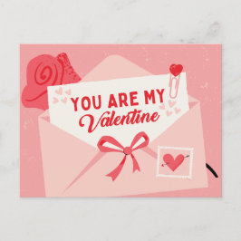 Jij bent mijn valentijn feestdagenkaart