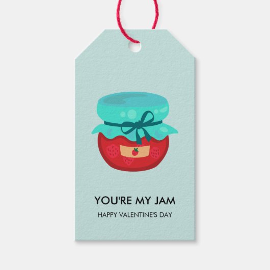 Jij bent mijn Valentijn, Kinder schoolklas Cadeaulabel (Voorkant)