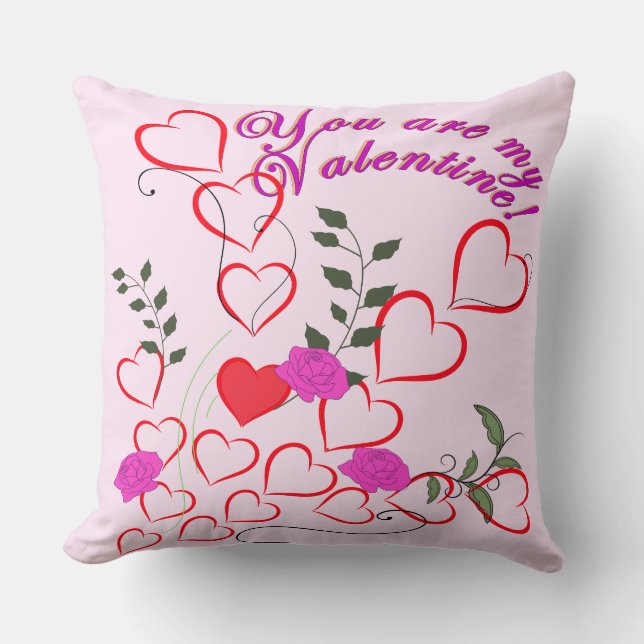 Jij bent mijn Valentijn Kussen (Voorkant)