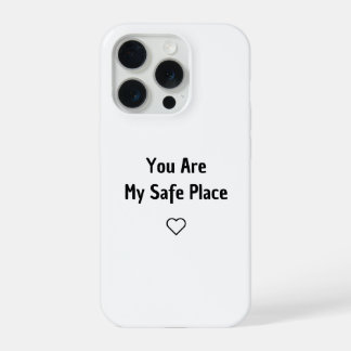 Jij Bent Mijn Veilige Plek Hoesje iPhone 15 Pro Hoesje