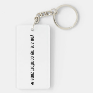 Jij Bent Mijn Veilige Zone Gepersonaliseerde Foto Sleutelhanger