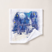 Jij bent mijn ware noorden bad handdoek (Wasdoekje)