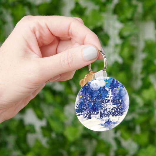 Jij bent mijn ware noorden sleutelhanger (Hand)