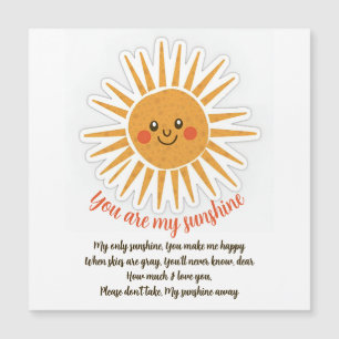 Jij bent mijn zonneschijn