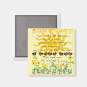 Jij bent mijn zonneschijn. magneet (Voorkant / Achterkant)