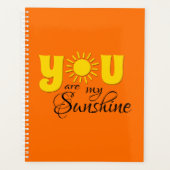 Jij bent mijn zonneschijn planner (Voorkant)