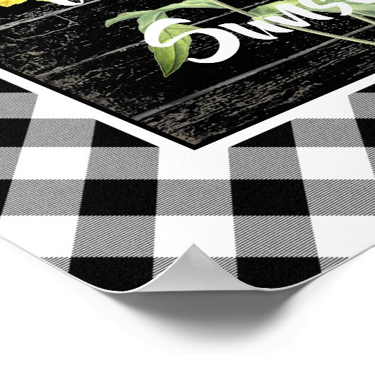 Jij bent mijn zonneschijn poster (Hoek)