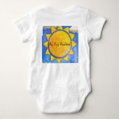 "Jij bent mijn zonneschijn..." Romper (Achterkant)