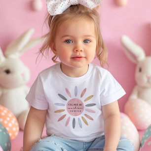 Jij Bent Mijn Zonneschijn Zacht Regenboog Pastel Kinder Shirts