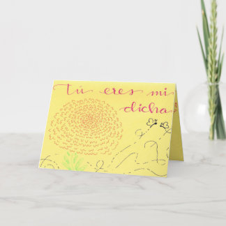 Jij bent mijn zonneschijnkaart feestdagen kaart