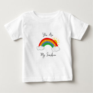 Jij bent mijn zonnige regenboogpeuter-shirt.