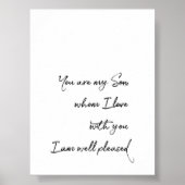 Jij bent mijn zoon print (Voorkant)