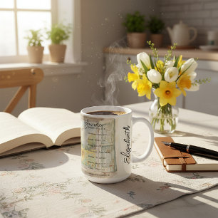 Jij bent: Mooi, geschriften gepersonaliseerd Koffiemok