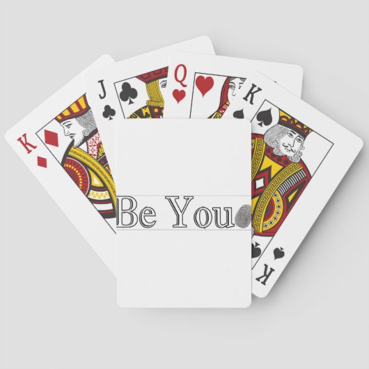 Jij bent pokerkaarten (Achterkant)