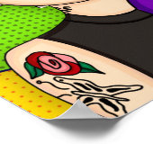 Jij bent | Pop Art | Diverse mensen met handtekeni Poster (Hoek)