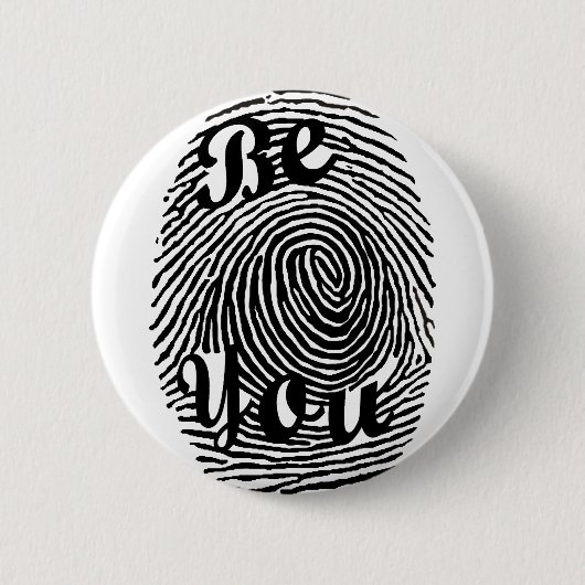 Jij bent ronde button 5,7 cm (Voorkant)