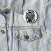 Jij bent ronde button 5,7 cm (In situ)