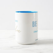 Jij bent tweekleurige koffiemok (Center)