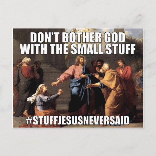 Jij bent van belang voor God (SJNS) Briefkaart (Voorkant)