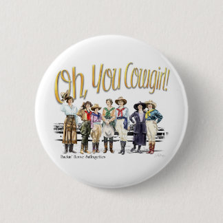 Jij Cowgirl! Collectie Ronde Button 5,7 Cm
