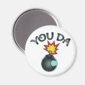 Jij Da Glitter Bomb Magneet (Voorkant / Achterkant)