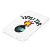 Jij Da Glitter Bomb Magneet (Linkerzijde)