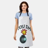 Jij Da Glitter Bomb Schort (Gedragen)