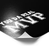 Jij Da Real MVP Foto Afdruk (Hoek)