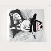 Jij de Man Tapestry Wandkleed (Voorkant (horizontaal))