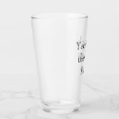 "Jij drink, dus ik ben" filosofisch denken Glas (Rechts)