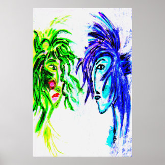 Jij en ik 24x36 poster