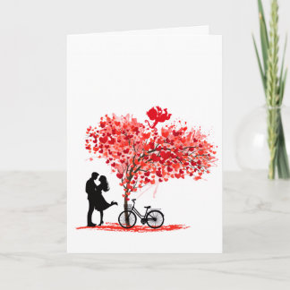 Jij en ik, en Cupido Persoonlijke Vouwkaart Kaart