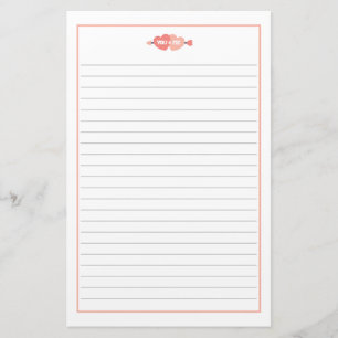 Jij en ik houden van harten en pijltjes Valentijns Briefpapier