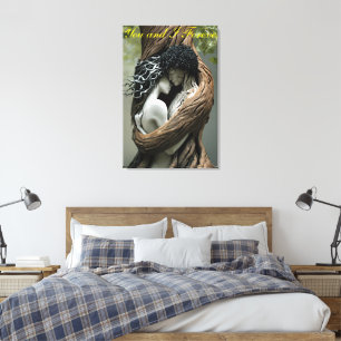 Jij en ik voor altijd canvas afdruk
