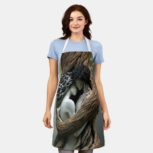 Jij en ik voor altijd schort (Gedragen)