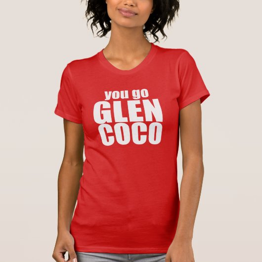 Jij gaat Glen Coco T-shirt (Voorkant)