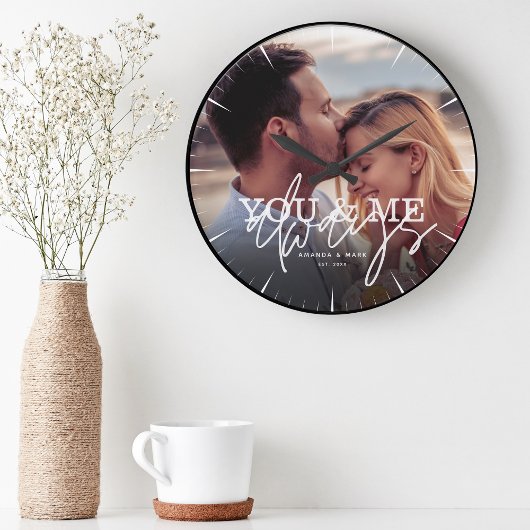 Jij & Ik Altijd Koppel Liefde Grote Klok