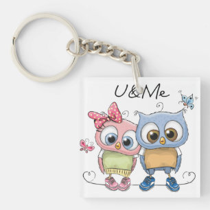 Jij & Ik Beste Vrienden Uil Sleutelhanger - Sweet 