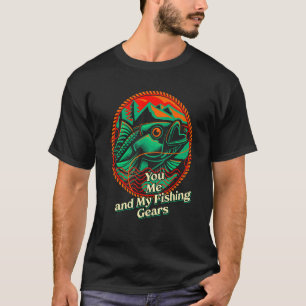 Jij Ik en Mijn Visuitrusting Koppels Liefde T-shirt