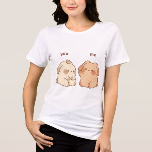 Jij & Ik Schattig Konijn Dames T-Shirt