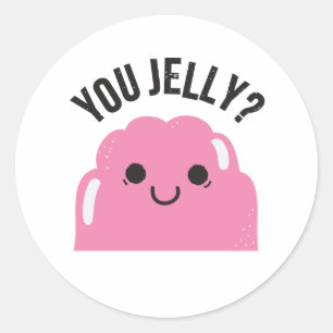 Jij Jelly? Ronde Sticker