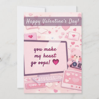jij laat mijn hart een slag overslaan! 💗 Valentij Feestdagenkaart