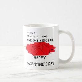 Jij + Liefde = Mooi: Valentijn's Day Keepsake Koffiemok