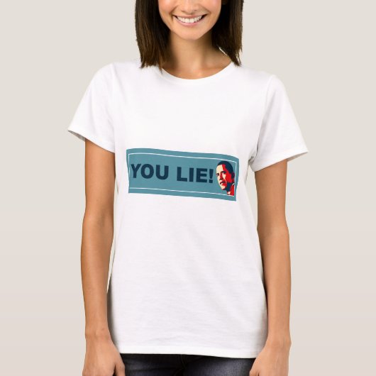 Jij liegt t-shirt (Voorkant)