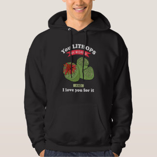 Jij Lithops Mijn Wereld Lithops Succulent Plant Hoodie