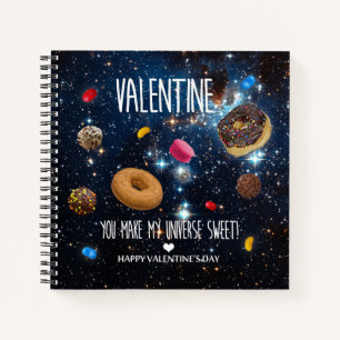 Jij maakt mijn universum zoete Valentijn Notitieboek
