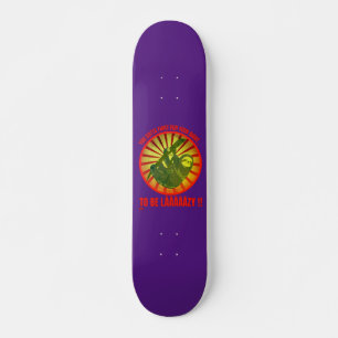 "JIJ MOET VECHTEN VOOR JE RECHT." SKATEBOARD
