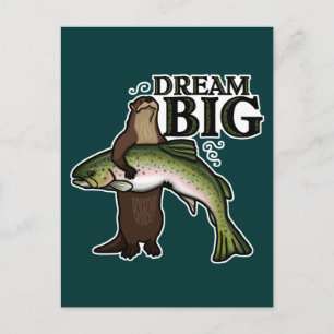 Jij Otter Dream Big Briefkaart