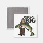 Jij Otter Dream Big Magneet (Voorkant / Achterkant)